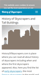 Mobile Screenshot of historyofskyscrapers.com